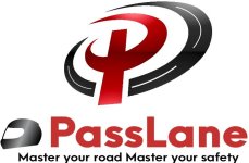 Pass lane Driving school Logo